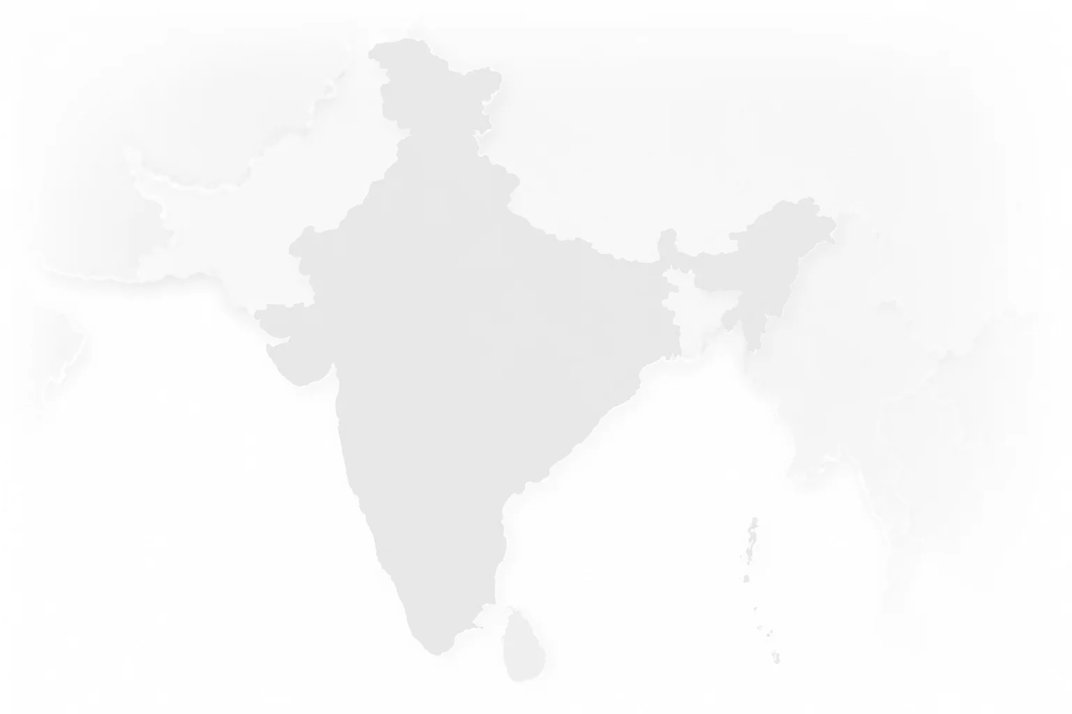 Map of India highlighting the states where WanX Infra operates