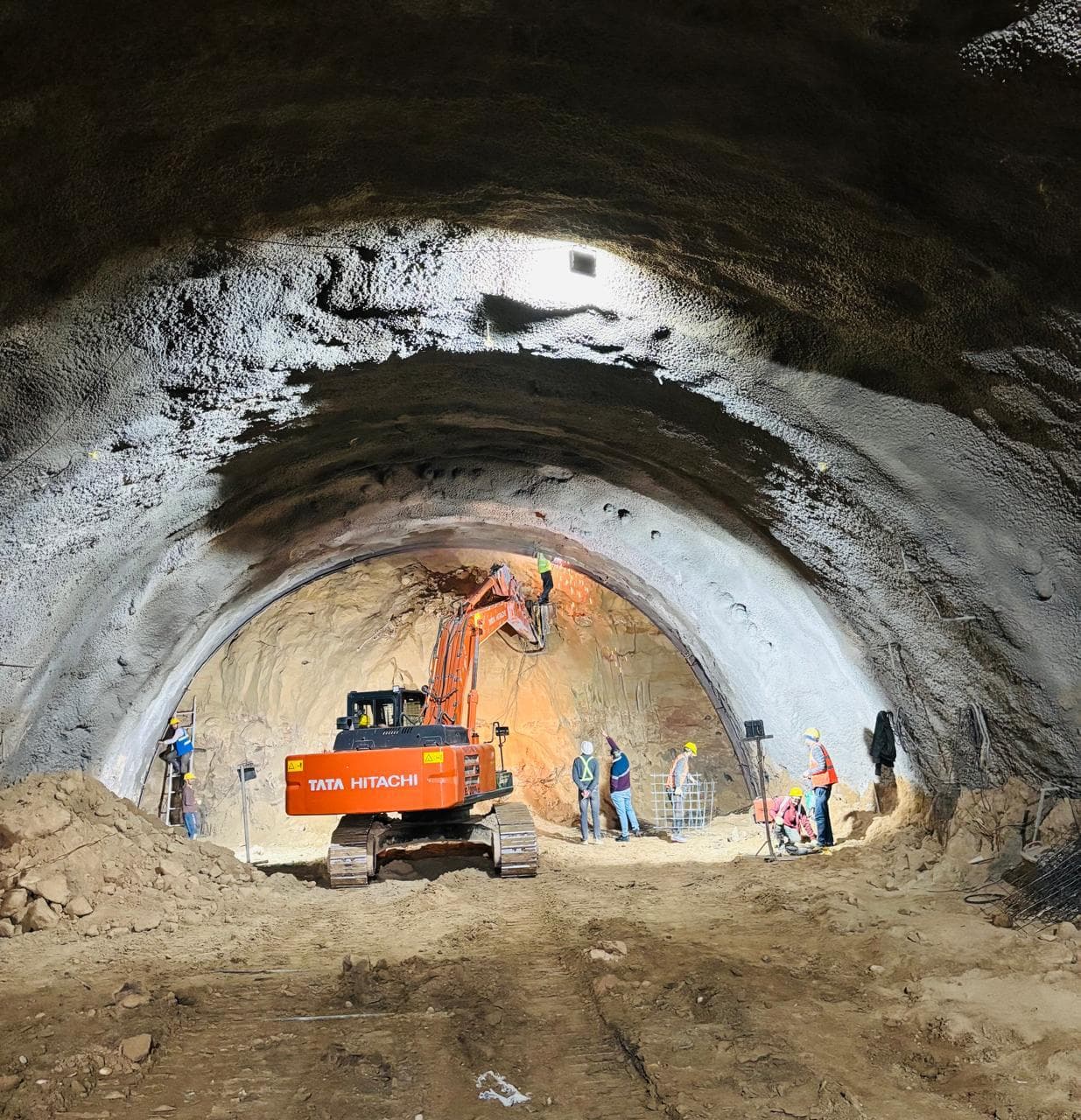 Tunnel excavation — WanX Infra project
