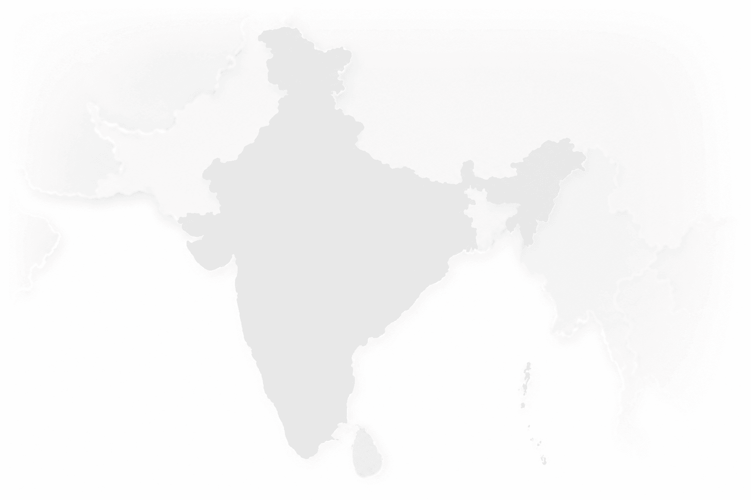 Map of India highlighting states where WanX Infra operates